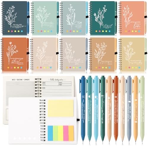 Resurhang Christian Gift Bulk for Women with Notes, Healing Color, 40 Pcs