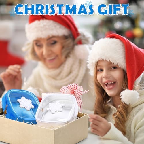 Abbylike Christmas Preppy Patch Makeup Bags Bulk Holiday Makeup Bag Skincare Pouch Xmas Zipper Cosmetic Pouch Preppy Thing for Travel Christmas Women Gift(Colorful)
