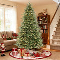 Hykolity 7.5 ft Prelit Christmas Tree with 450 Warm White LEDs