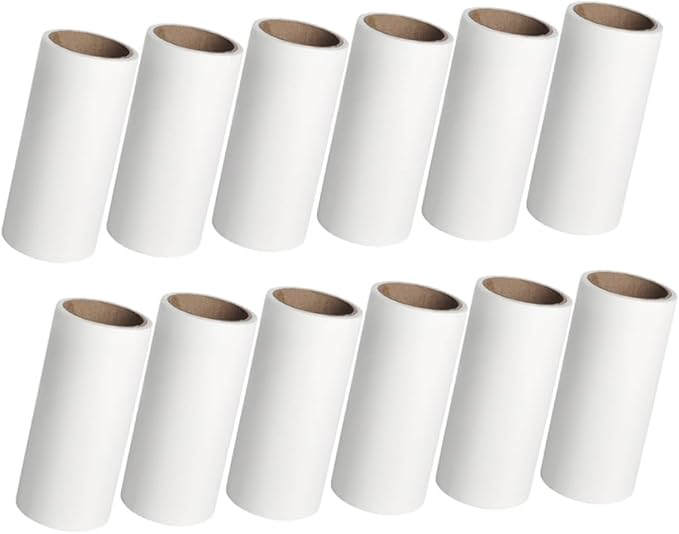 16pcs Refillable Lint Roller Set Multi-Function Sticky Roller for PET and Lint on Clothes Couch and Carpet Convenient Household Cleaning Tool
