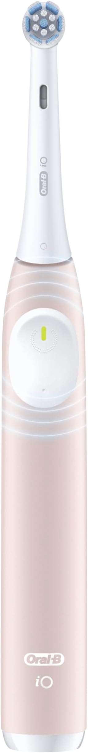 Oral-B Rechargeable Electric Toothbrush, iO Limited Simple Clean, 3 Cleaning Modes, Automatic Pressure Sensor to Protect Gums, Travel Case, Peach