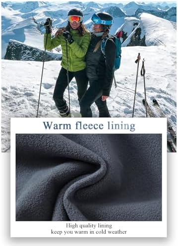 Gopune Women's Waterproof Windproof Outdoor Hiking Snow Ski Insulated Pants