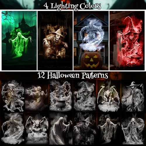Aurelema 12 in 1 Halloween Projector Lights Outdoor 2026 Upgrade