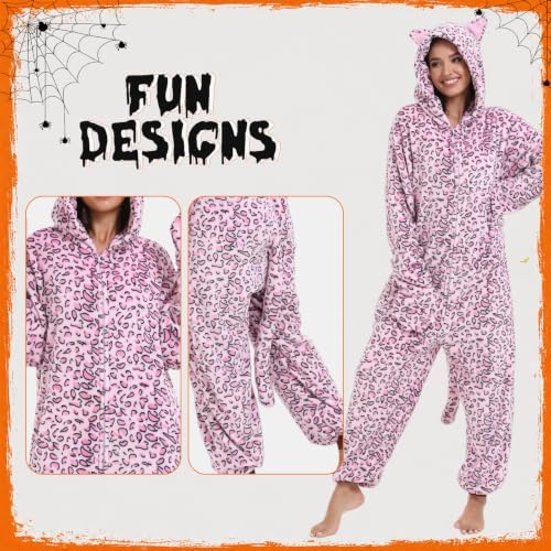 Adult Onesie Pajamas Animal One Piece Costume Halloween Cosplay for Women Men