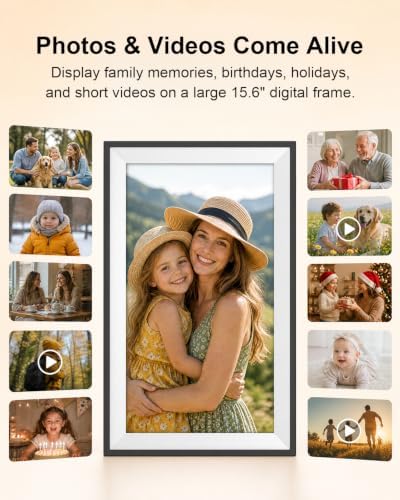 Frameo 15.6 Inch Smart WiFi Digital Picture Frame