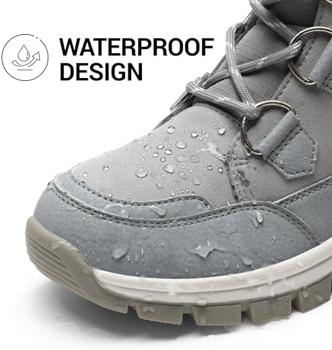 DREAM PAIRS Women's Waterproof Mid Calf Snow Boots