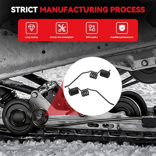 Rail Mount Ice Scratchers for 2008-2020 Ski-Doo Summit 600 800R 850