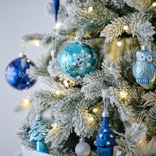 Valery Madelyn 80ct Christmas Tree Decorations Ball Ornaments Set