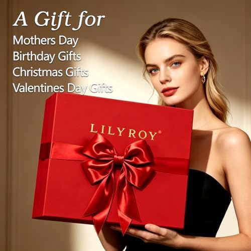 23Pcs Spa Skin Care, Birthday Gifts, Perfect Rose Spa Gift Set for Women