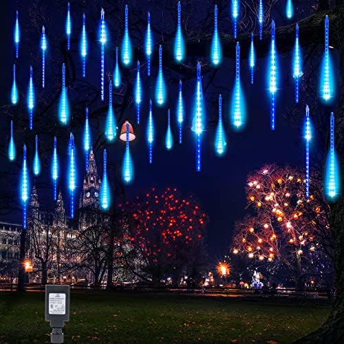 Meteor Shower Lights Outdoor, 16Inch 20 Tube 720 LED Icicle Christmas Light