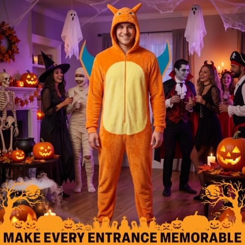 Get Trend Pokemon Anime | One-Piece Pajamas for Men Teens, S-2XL