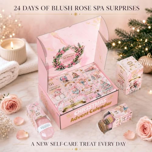 Exun Advent Calendar 2026 Adult Women & Teens - 24 Days Christmas Countdown
