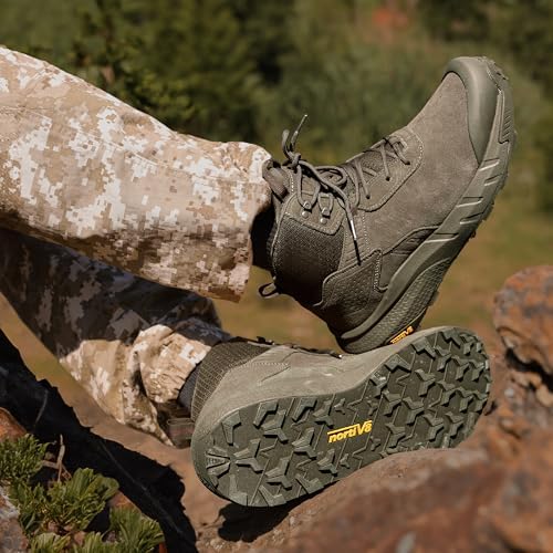 NORTIV 8 Men's Waterproof Military Tactical Work Boots