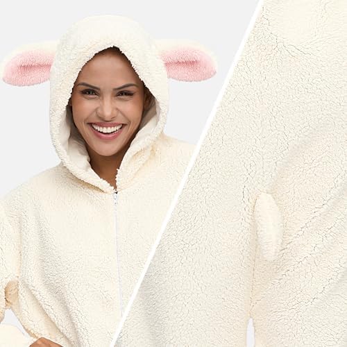 Spooktacular Creations Halloween Dalmatian Dragon Cow Costume, Animal Costume Hooded Jumpsuit for Halloween Cosplay Party