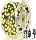 BrightChristmas 300 LED 98 FT Christmas Lights, Waterproof Outdoor String Lights with Remote and Timer, Christmas Tree Lights with 8 Modes Dimmable, Fairy Lights for Holiday Decor (Warm White)