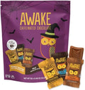 Awake - Caffeinated Chocolate Bites - Limited Edition Boo & Bites Milk Chocolate Halloween Variety Pack