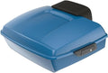 Advanblack Road Glide Tour Trunk Pack Billiard Teal Chopped Tour Trunk Pack Backrest Pad for '97-'25 Harley Touring Road King Street Glide Electra Glide CVO models