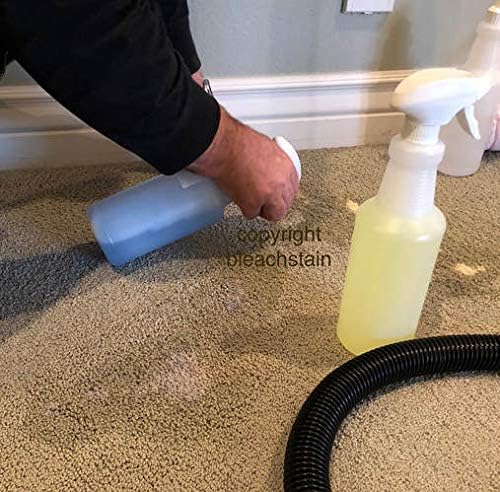 BLEACHSTAIN® Homeowner’s Carpet Spot Dye Kit™ | Restores Carpet Color | Repair Discoloration from Bleach Stains, Acne medications, or Chemical Marks and Spots