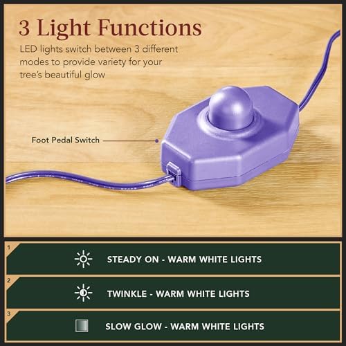 Best Choice Products Artificial Flocked Christmas Tree, 6ft Premium Pre-Lit Colorful Pine Holiday Décor w/250 Twinkle Lights, Metal Base - Lavender