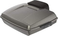 Advanblack Road Glide Tour Trunk Pack Industrial Gray Razor Tour Trunk Pack Backrest Pad for '97-'25 Harley Touring Road King Street Glide Electra Glide CVO models