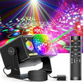 Party Lights, DJ Disco Light Disco Ball Light Sound Activated Strobe Stage Lights for Parties Birthday Christmas Gift Wedding Karaoke Bar Club Pub Dance Home Living Room Halloween Decorations