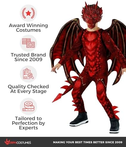 Morph Dragon Costume Kids, Dragon Wings, Halloween Costumes for Kids