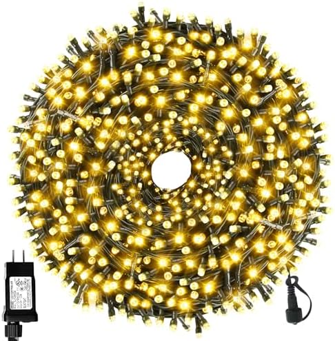 MZD8391 170FT 500 LED Christmas Lights Outdoor Indoor, Christmas Tree Light