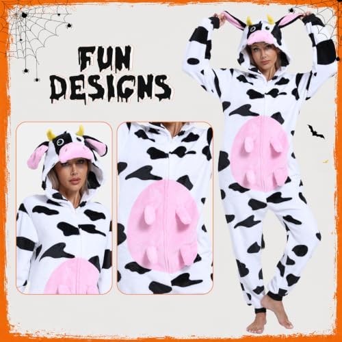 Adult Onesie Pajamas Animal One Piece Costume Halloween Cosplay for Women Men