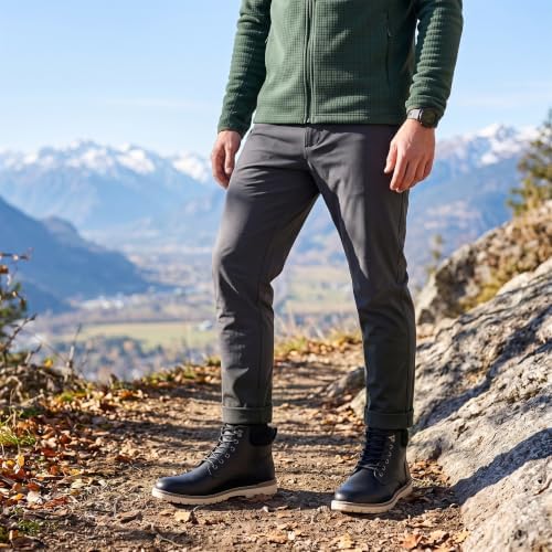 Vostey Men's Hiking Boots Waterproof Casual Chukka Boots for Men
