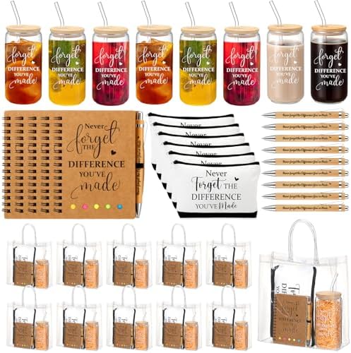 60 Pcs Employee Appreciation Gifts Bulk, Never Forget You Made