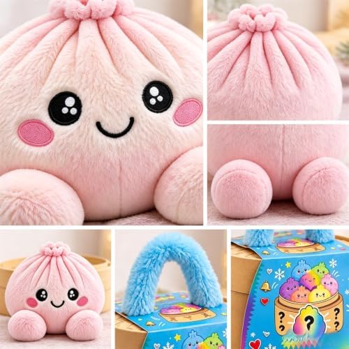 Dumpling Pillow Squishy Jumbo Plush Dumplings Cute