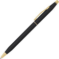 Cross Classic Century Classic Black Ballpoint Pen - Refillable Pen for Effortless Writing - Black Ink - Durable Construction - Premier Distinctive Look - Gift-Ready