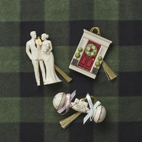 Lenox 2026 Babys 1st Christmas Rattle Ornament