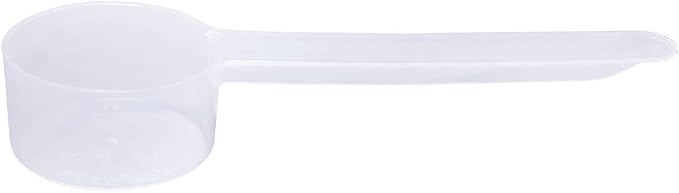 14.8cc Long Handle Measuring Scoop (1 Tablespoon / 1/2 oz / 14.8mL) - Heavy-Duty Plastic Spoon for Powders, Protein, Coffee, and Baking, 100-Pack