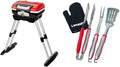Cuisinart Petit Gourmet Portable Gas Grill (CGG-180) + Cuisinart Grilling Tool Set (CGS-134)