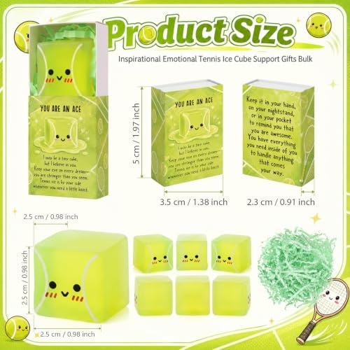 24 Sets Tennis Party Favors Bulk Inspirational Tennis Gift Bag Fillers
