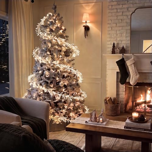 Christmas Decorations - 2000 LED 60ft Floating Spiral Christmas Tree Lights