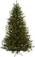 Nearly Natural 7.5ft. Artificial Classic Pine & Pinecone Christmas Tree