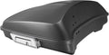 5.5" Razor Motorcycle Trunk W/Latch Key Fit For Harley 2014-2025 Touring CVO Road King Street Glide Electra Glide Ultra Limited Pack Charcoal Denim