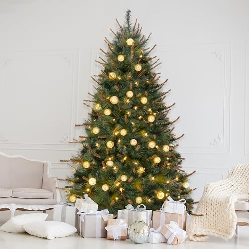 Naomi Home Selena 6.5ft Artificial Prelit Withered Branch Christmas Tree