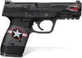 Textured Vinyl Decal Skin Kit for Smith & Wesson M&P M2.0 9mm/.40 4" Compact (War Machine)