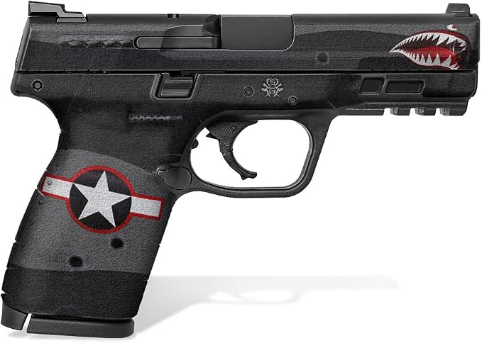 Textured Vinyl Decal Skin Kit for Smith & Wesson M&P M2.0 9mm/.40 4" Compact (War Machine)