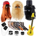 Mepase 3 Set Rocker Costume Men Women Rock and Roll Party Cosplay