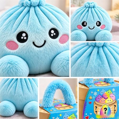 Dumpling Pillow Squishy Jumbo Plush Dumplings Cute