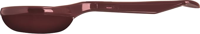 Carlisle FoodService Products Measure Miser Solid Measuring Spoon with Short Handle, 1.5 Ounces, Brown (Pack of 2)