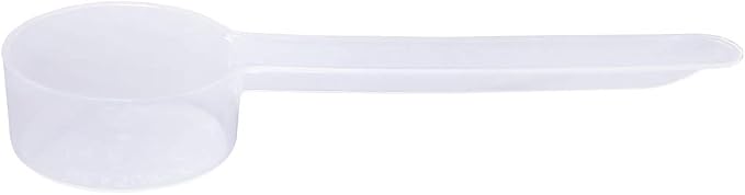 13cc Long Handle Measuring Scoop (1 Tablespoon / 1/2 oz / 13mL) - Heavy-Duty Plastic Spoon for Powders, Protein, Coffee, and Baking, 500-Pack