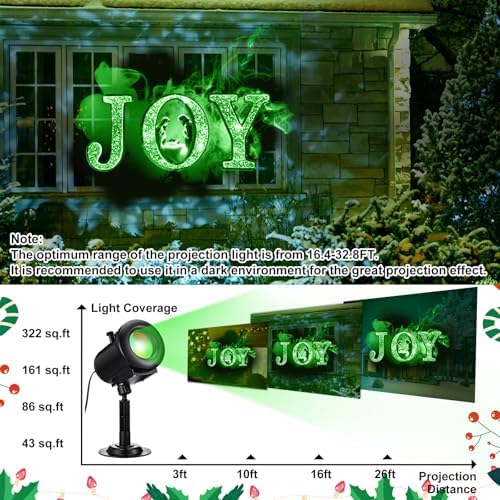 Aurelema Christmas Nativity Scene Projector Lights Christian