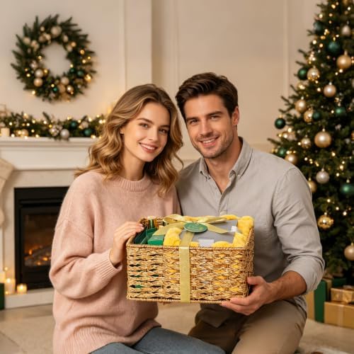 Gifts for Women & Men, 35Pcs Eucalyptus Home Spa Gift Basket, Get Well Soon