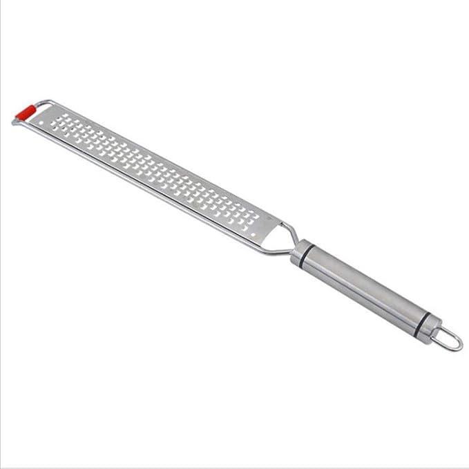 Peeler， Kitchen Stainless Steel Grater Large Grating Surface Blade Protector Cheese Fruit Vegetable Root Nut Manual Grater Peeler
