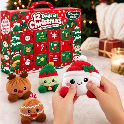 Mystery Dumpling Advent Calendar Christmas Fun Dumpling for Adult Gifts